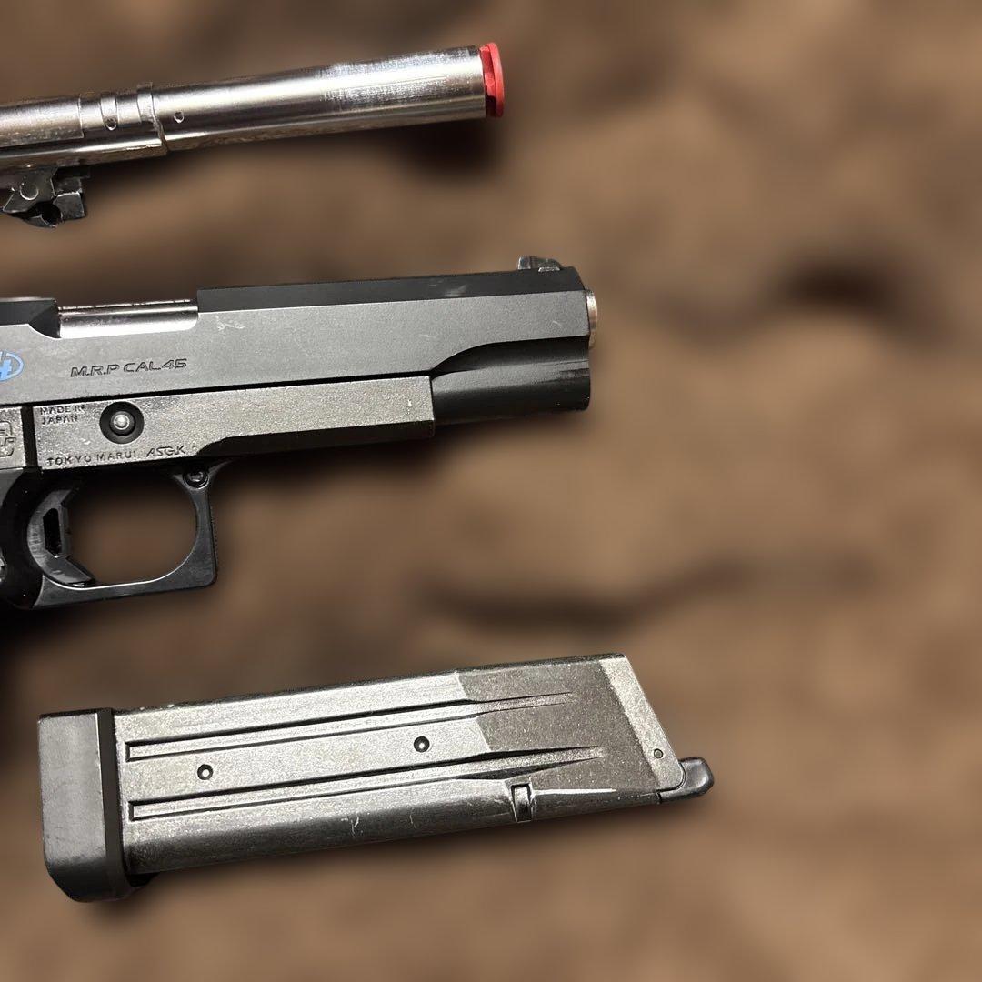 送料込 東京マルイ ガスブローバック ハイキャパ 5.1 R マグ ロングバレル