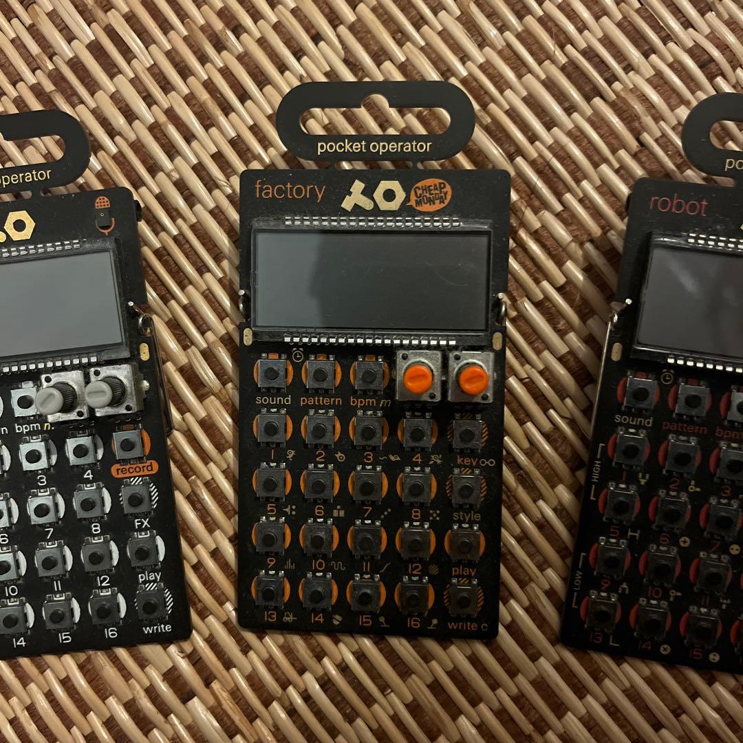 Pocket Operator 4台セット