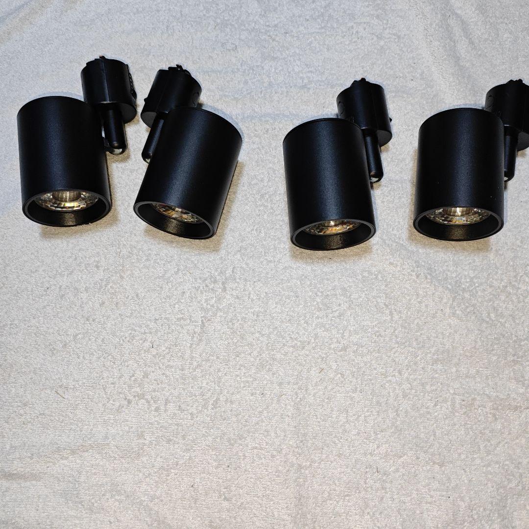 無段階調光調色可能 ダクトレール スポットライト リモコン付き LED一体型照明