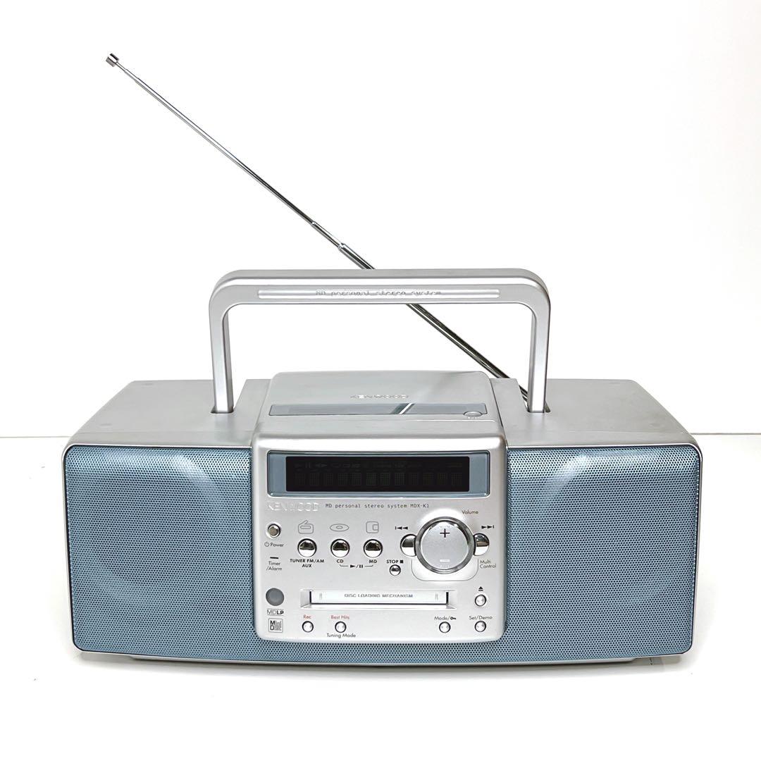 【極美品】 KENWOOD MDX-K1 CD MD チューナー　ラジカセ