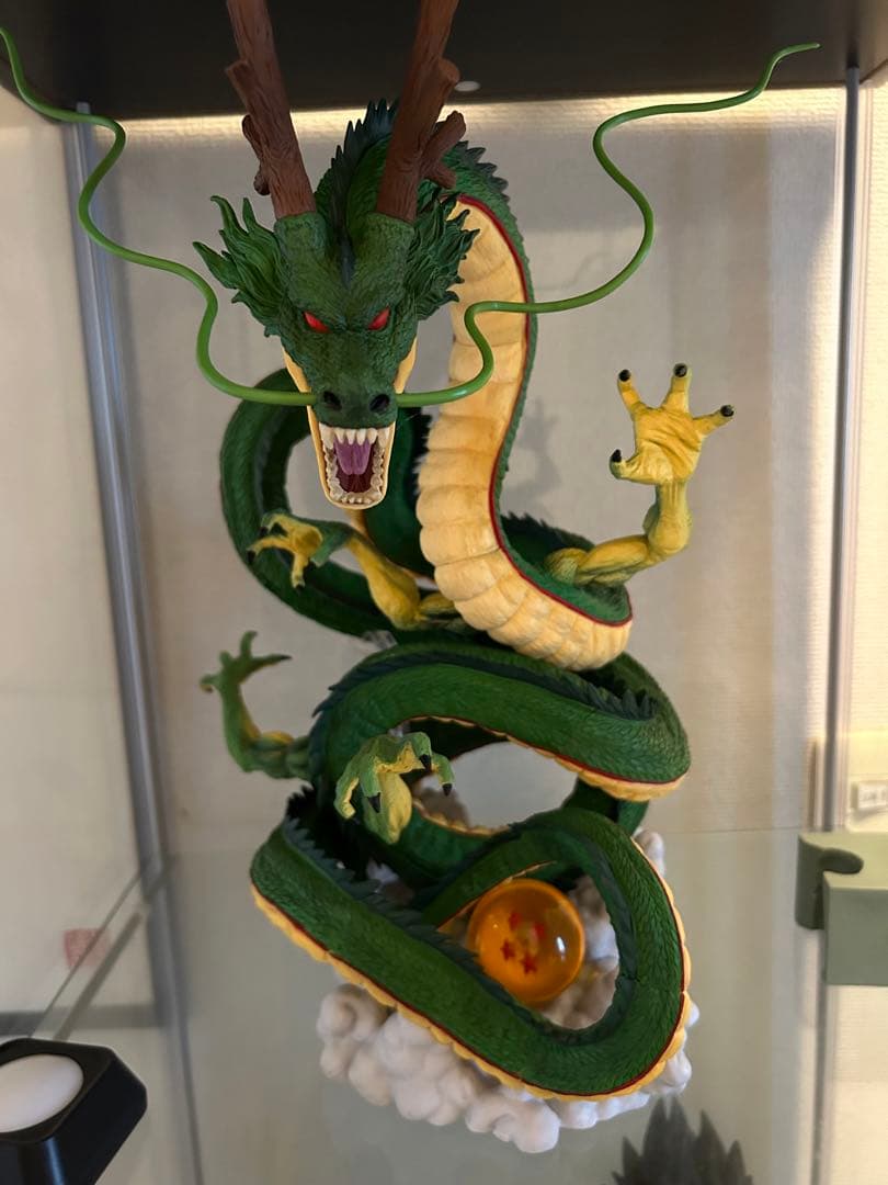 一番くじ　魔人ブウ(純粋)、バイバイ悟空、神龍、四星球