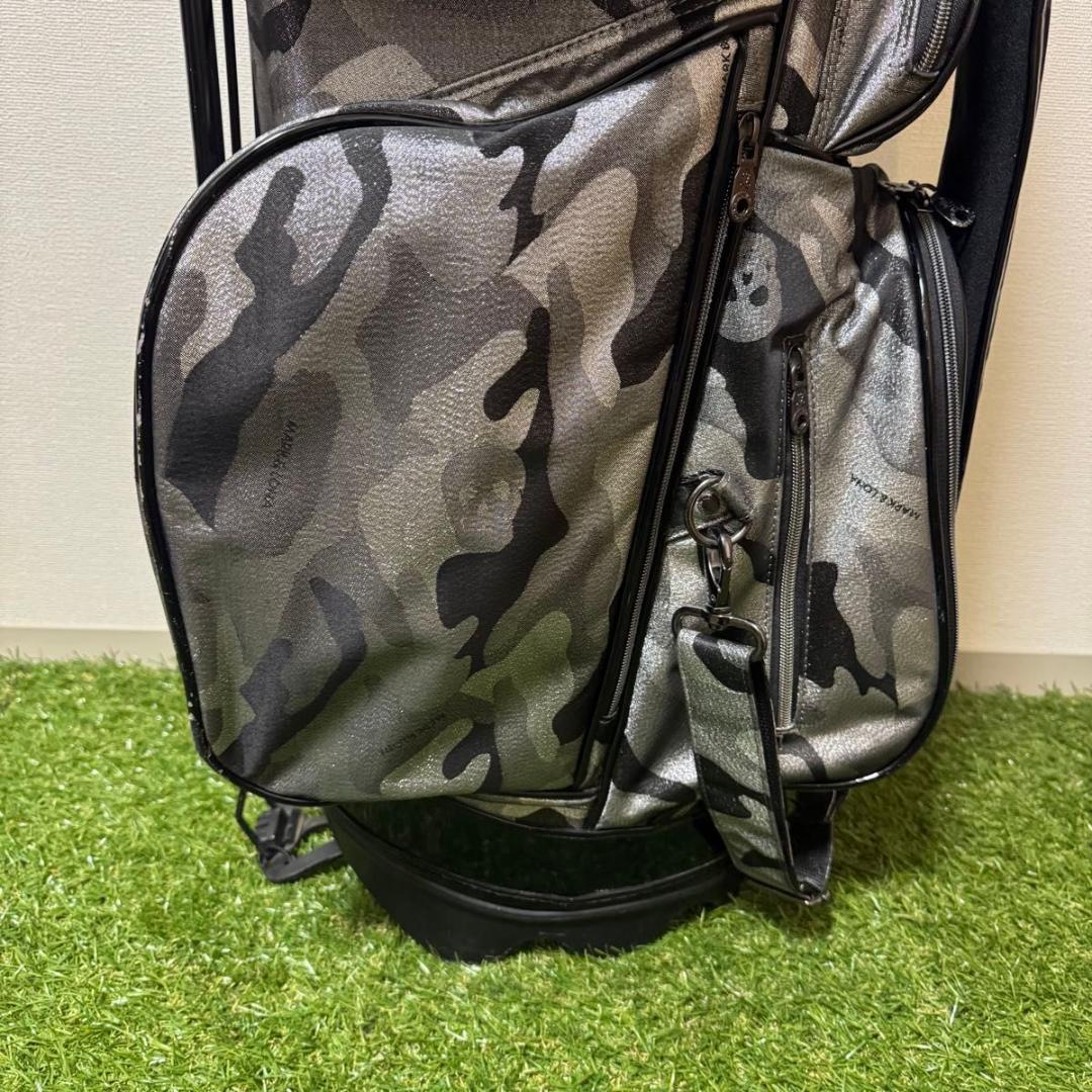 MARK&LONA マークアンドロナ スタンド式 キャディバッグ カモフラ 9型