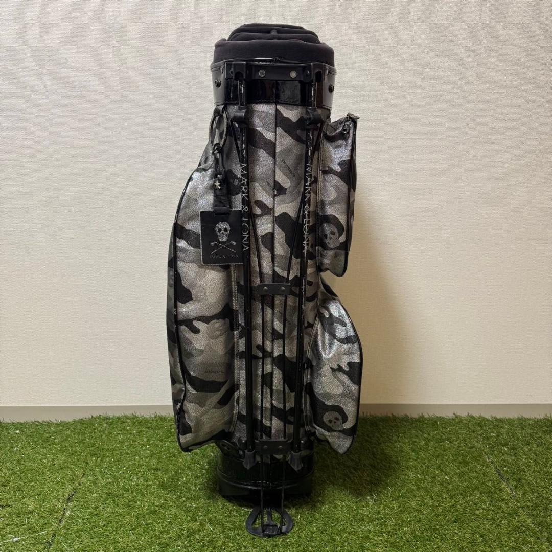 MARK&LONA マークアンドロナ スタンド式 キャディバッグ カモフラ 9型
