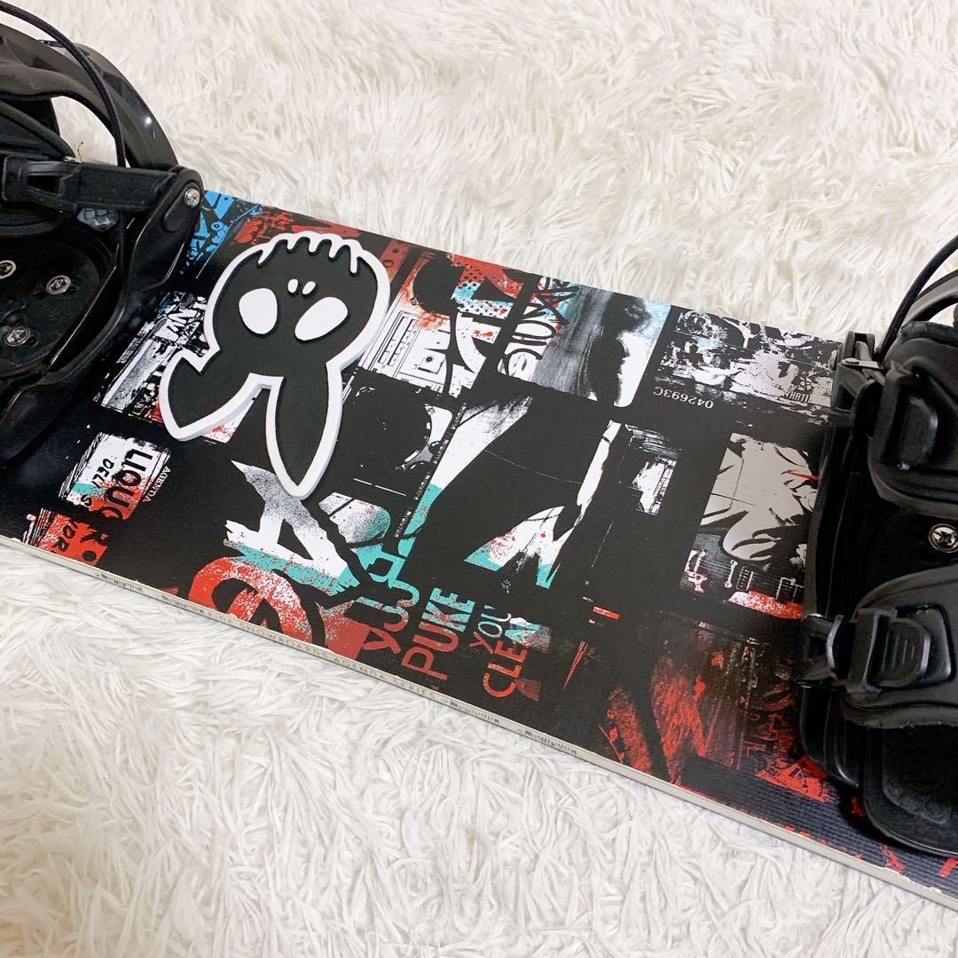 RIDE 156 AGENDA FLOW M スノーボードセット 3点セット