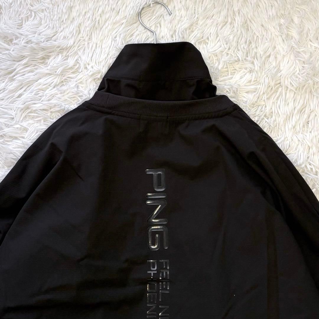 3way✨ PING リップストップツインブルゾン レイヤード ブラック L