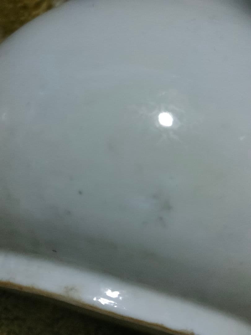 李朝白磁　花入　花器　時代物　骨董アンティーク　朝鮮美術