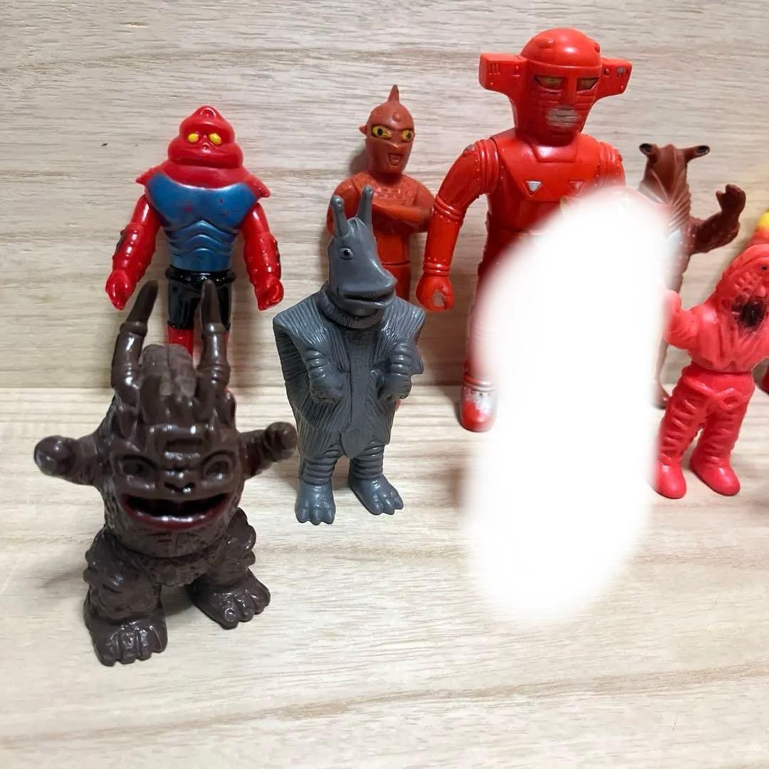 希少ブルマァクミニソフビ 当時物無版権 メフィラス星人、