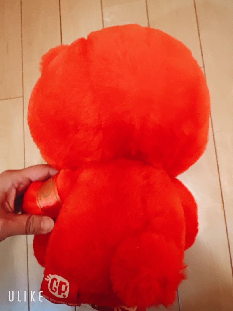 グルーミーのぬいぐるみ 赤