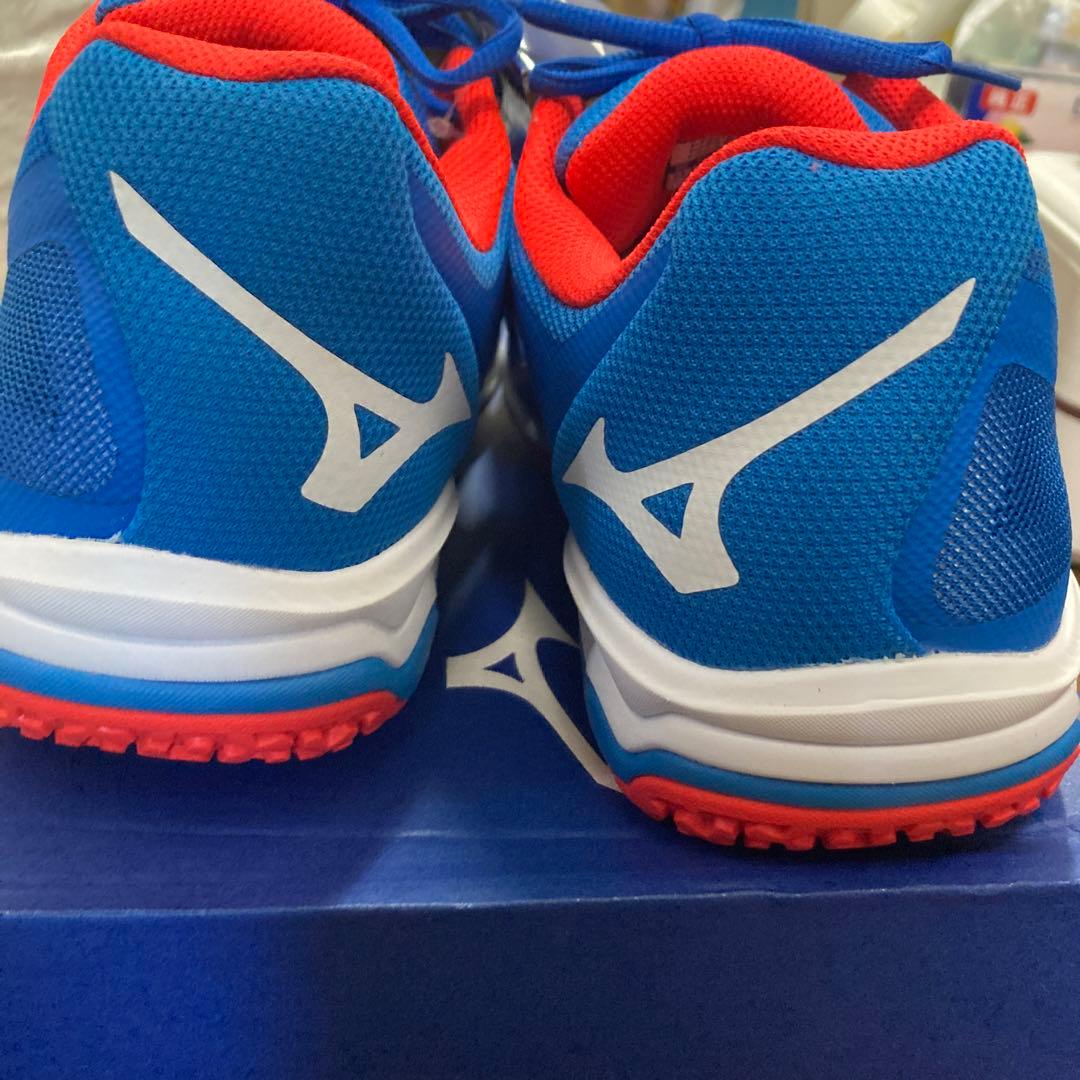 テニスシューズ　27.5cm　ウェーブエクシード　LIGHT WIDE OC