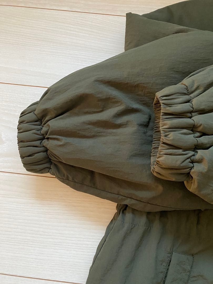 DISCOAT ミリタリーコート カーキ