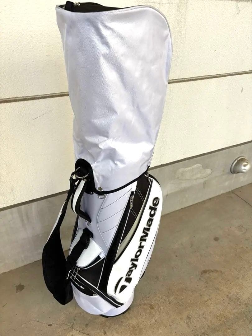 TaylorMade キャディバッグ ホワイト ブラック テーラーメイド