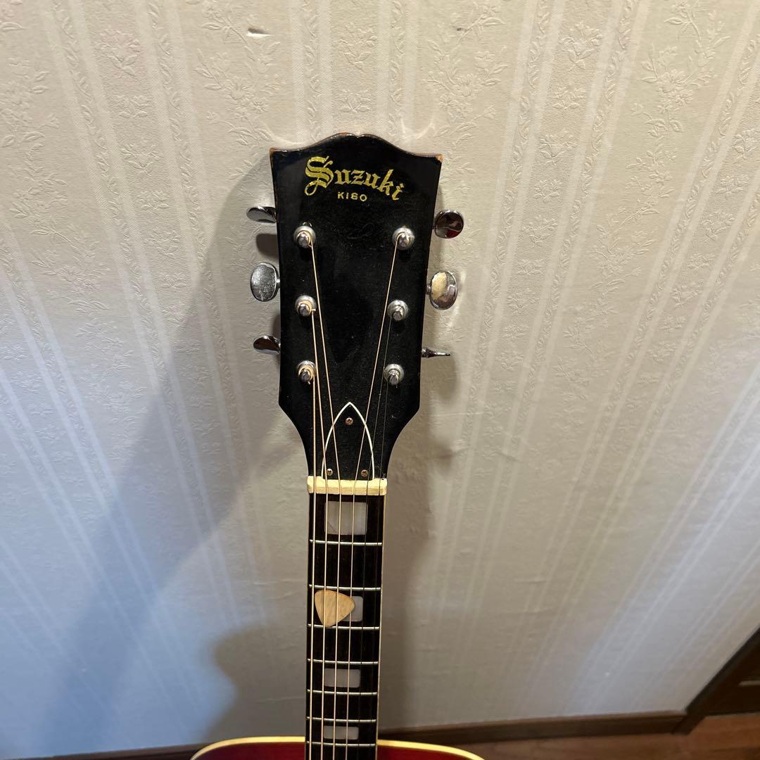 め*や様 Suzuki アコースティックギター 赤