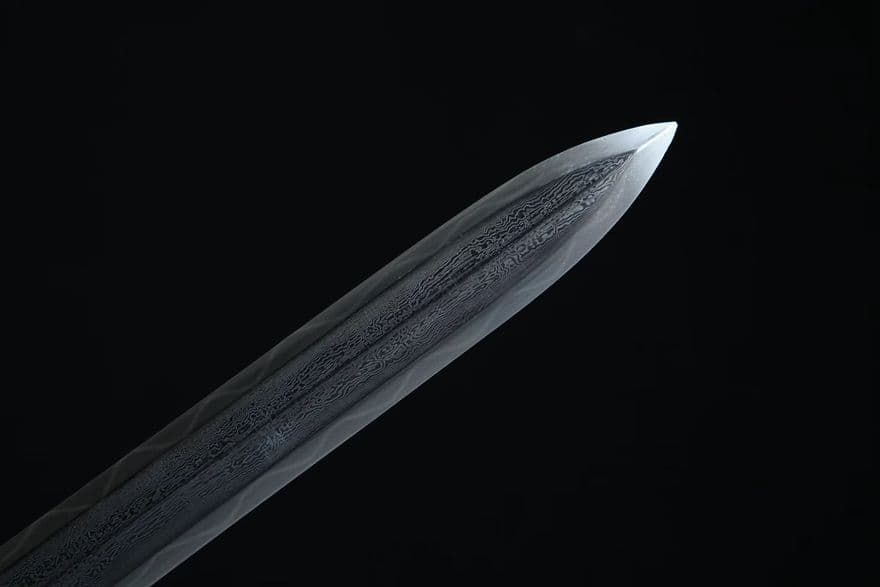 少帝唐剣（黒檀タイプ）古兵器 武具　刀装具　日本刀　模造刀 居合刀