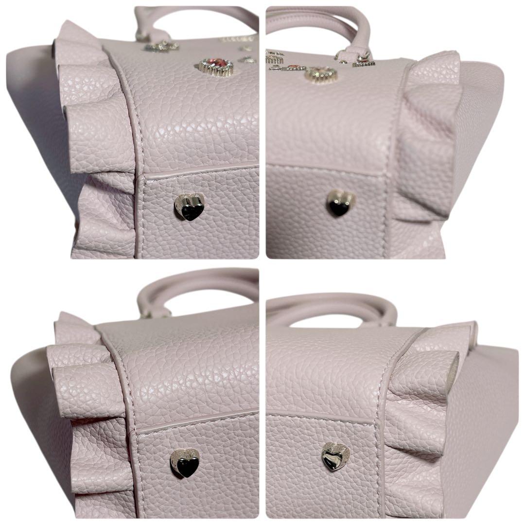 Samantha Vega ハンドバッグ ハートビジュー フラッター 2way