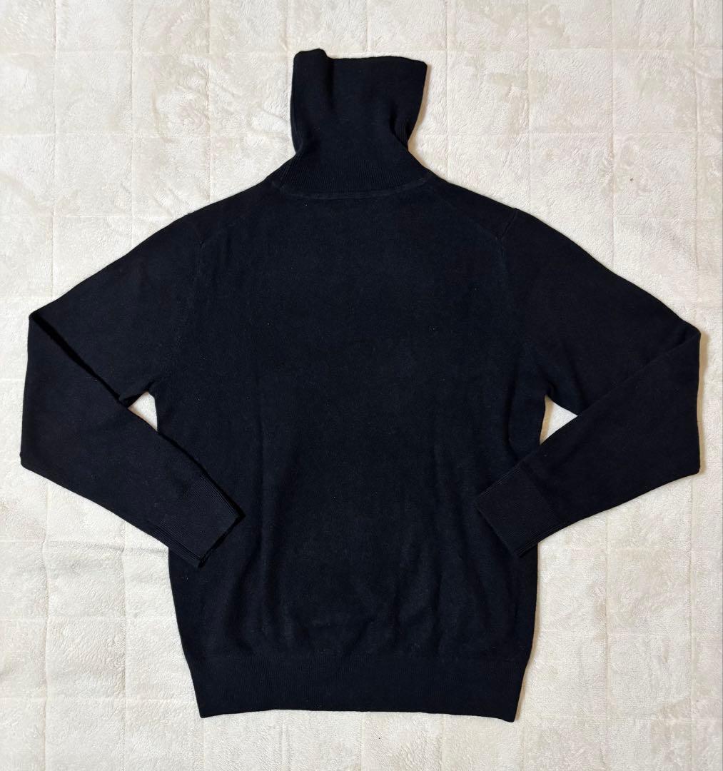 UNIQLO 100%カシミヤ タートルネックセーター Mサイズ ブラック