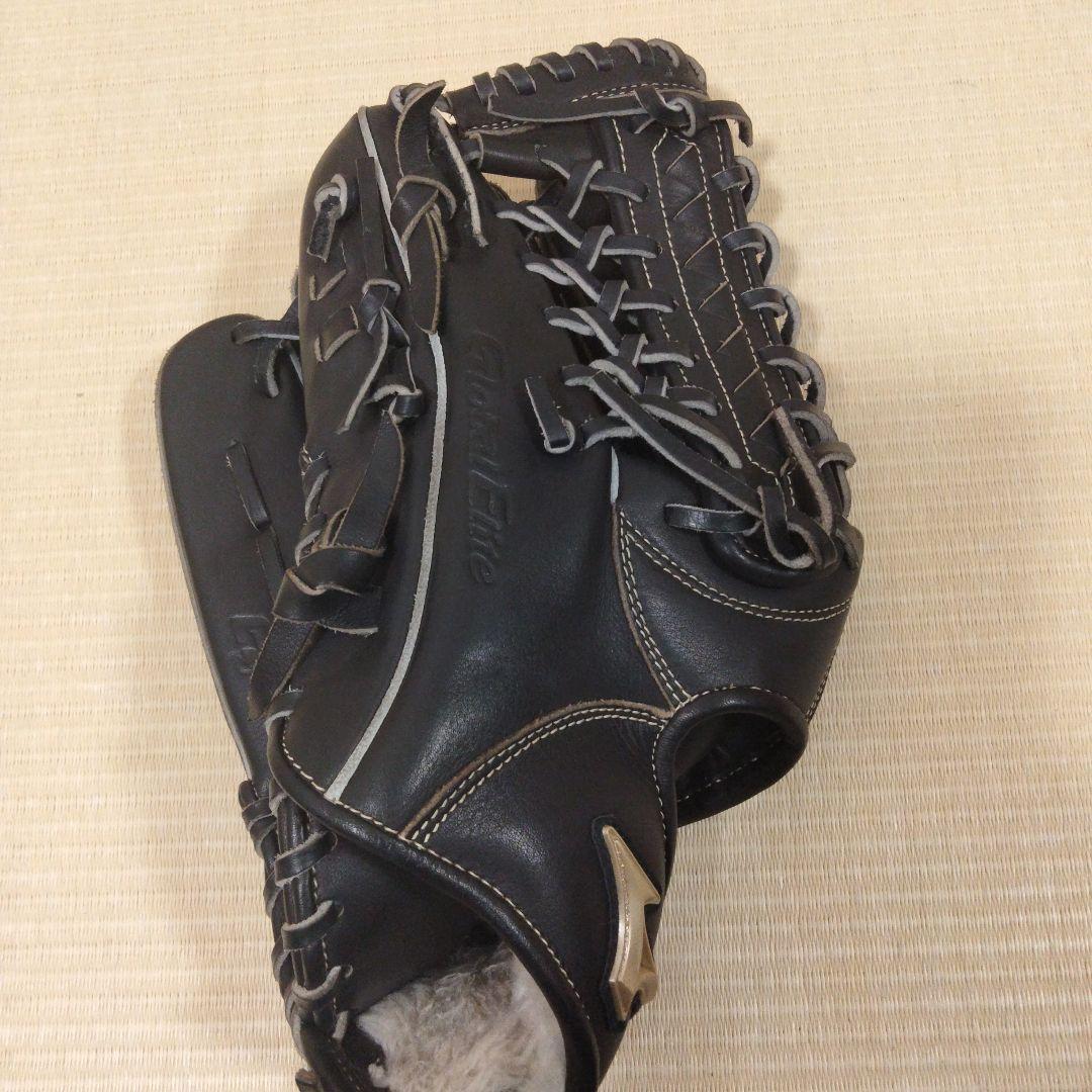 Mizuno Global Elite 軟式グローブ 黒　左　外野　ケース付き