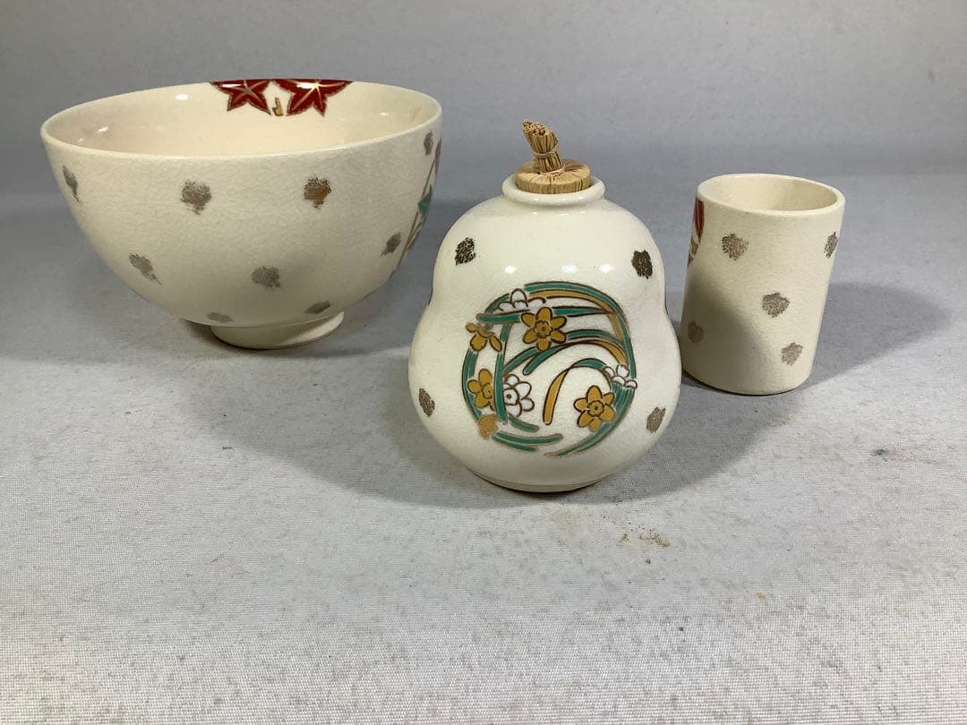 利休茶箱　女桑　茶器セット　茶道具　送料無料