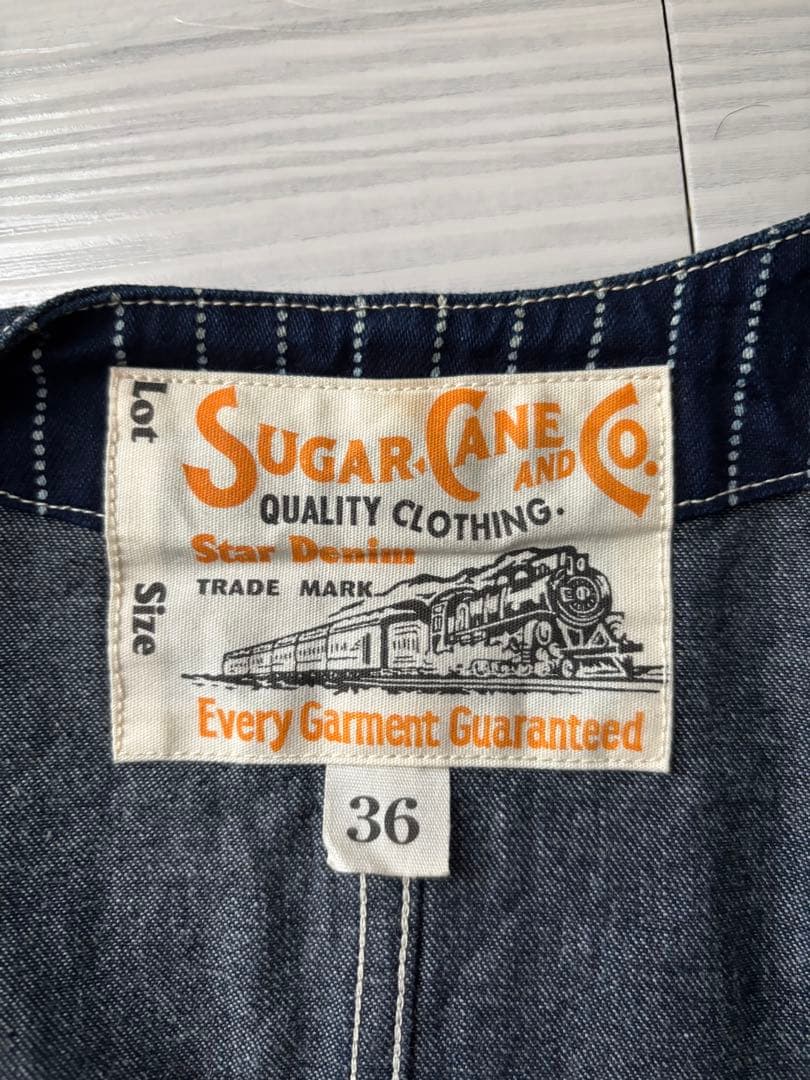 Sugar Cane Co. シュガーケーン　ウォバッシュベスト　36