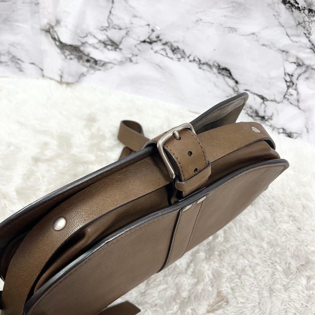 TOM FORD トムフォード ショルダーバッグ メッセンジャーバッグ ブラウン