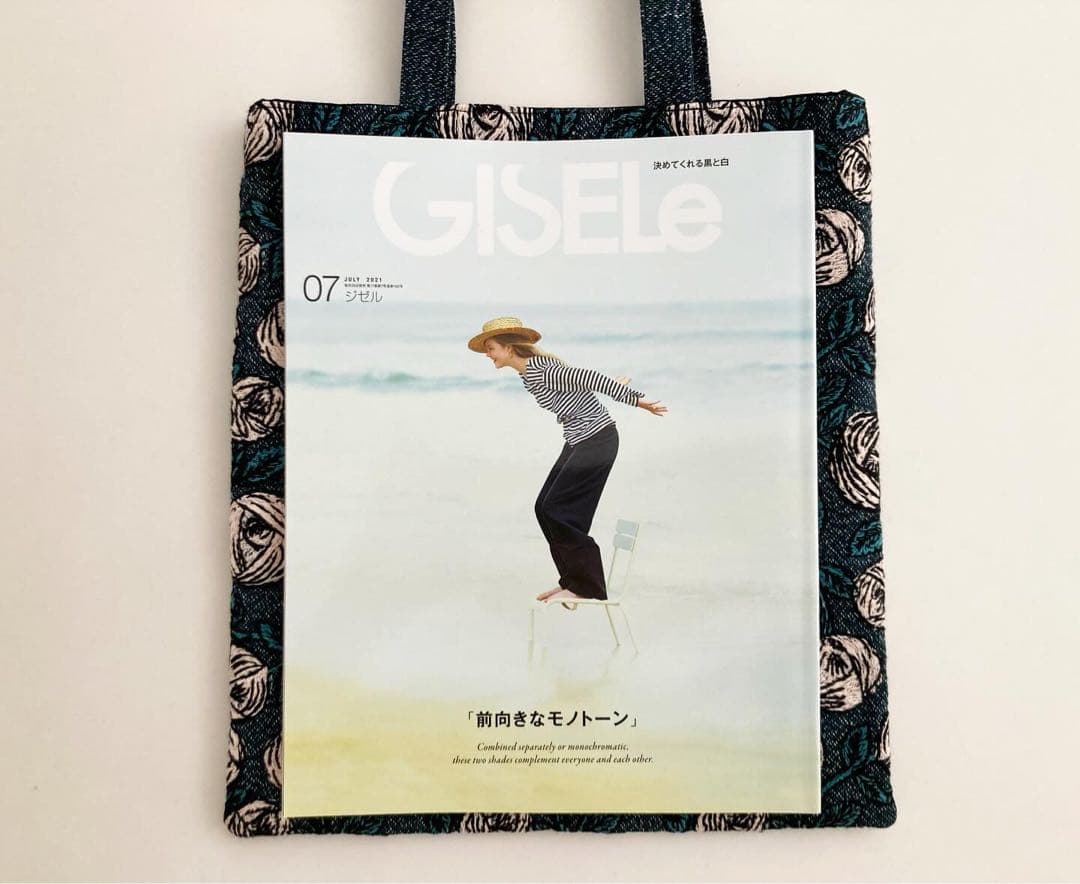 ミナペルホネン rosy トートバッグ