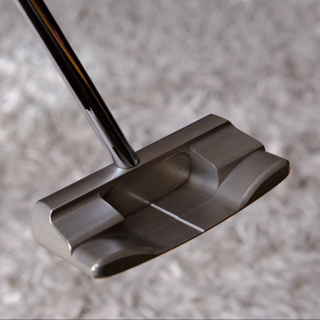 34インチ　軟鉄センターシャフトパター　グリップ新品