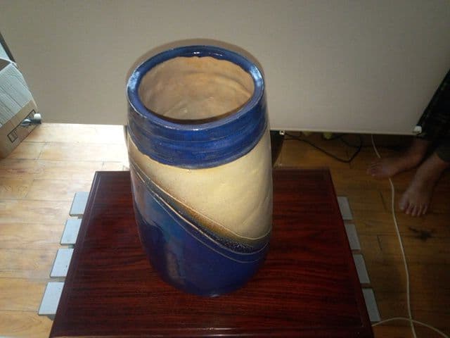 自作の陶器　シルバー社会福祉協議会長賞受賞者の作品