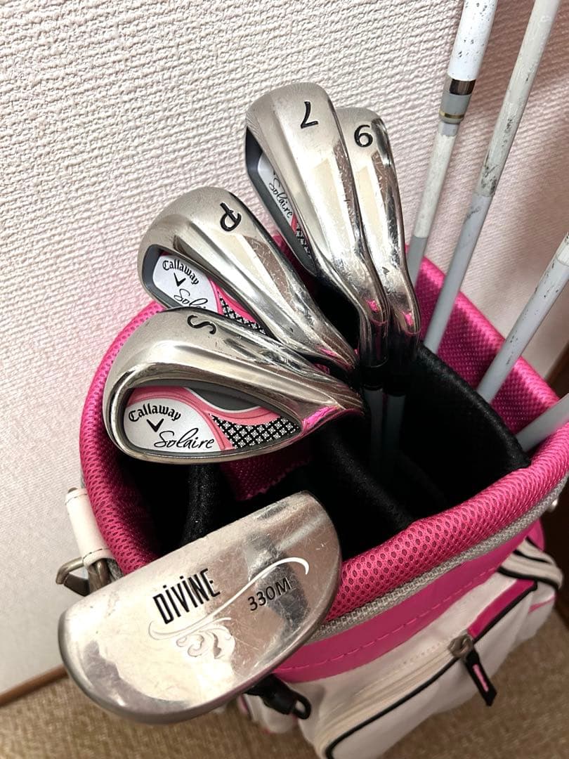 ■Callaway フィリーとソレイル　レディースクラブセット　キャディバッグ