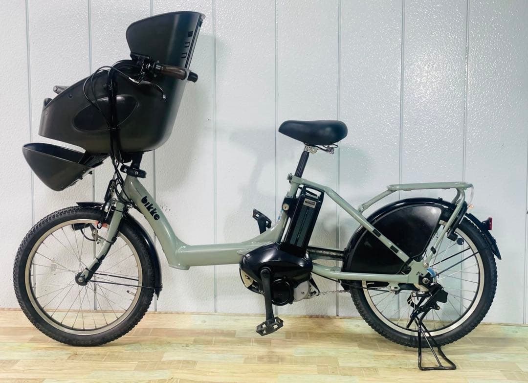 3015ブリヂストン12.8アンペア3人乗り対応子供乗せ　電動アシスト自転車