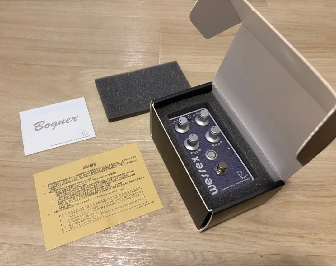 Bogner wessex ギターエフェクター