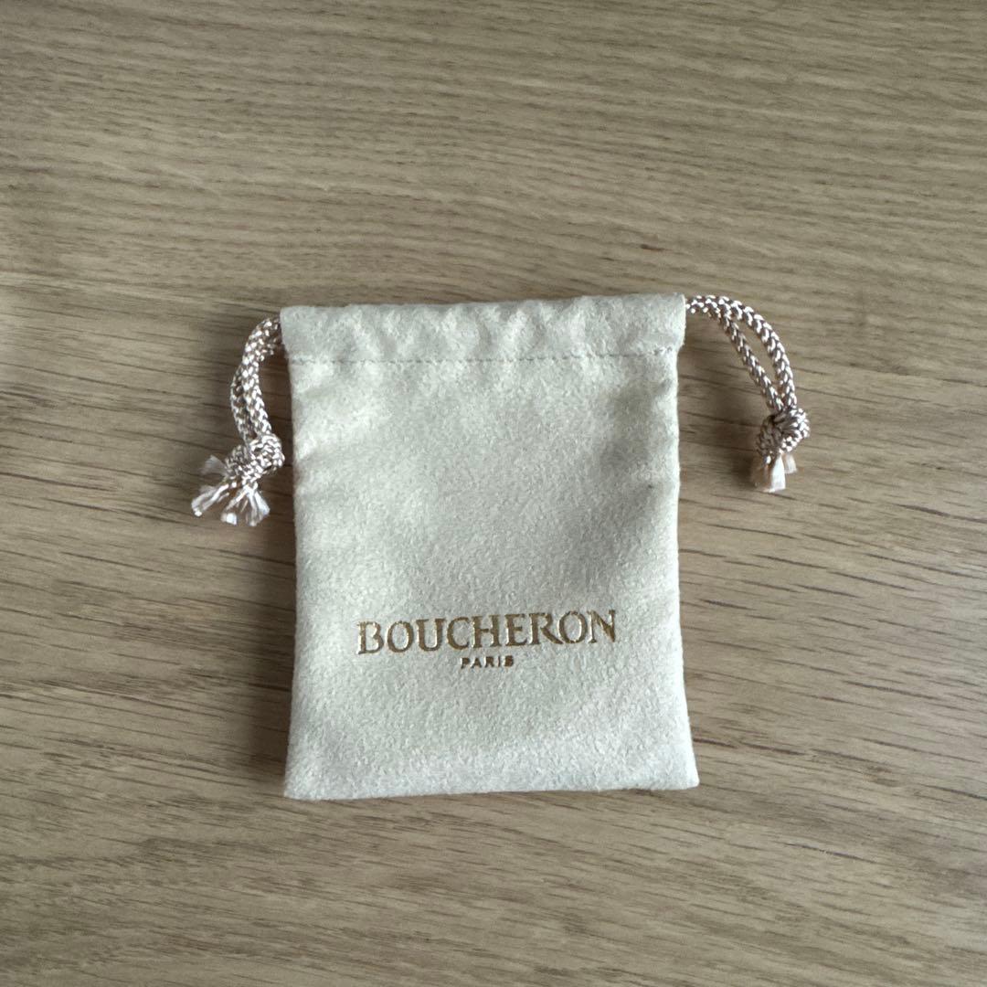 BOUCHERON アクセサリーシルバーケース、巾着（２個）、紙袋（2枚）セット