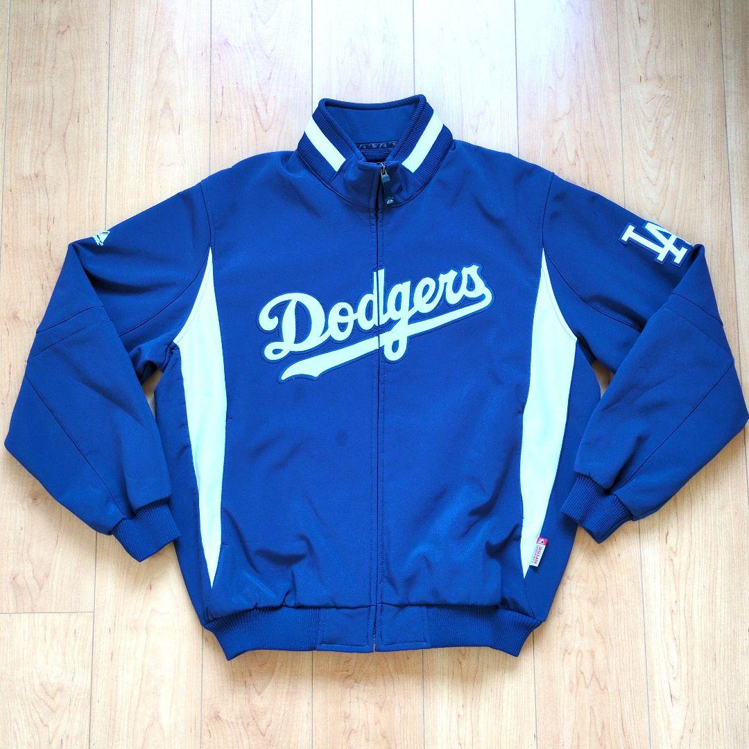 入手困難　未使用　ドジャース　マジェスティック　スタジャン　Ｌ ＸＬ相当