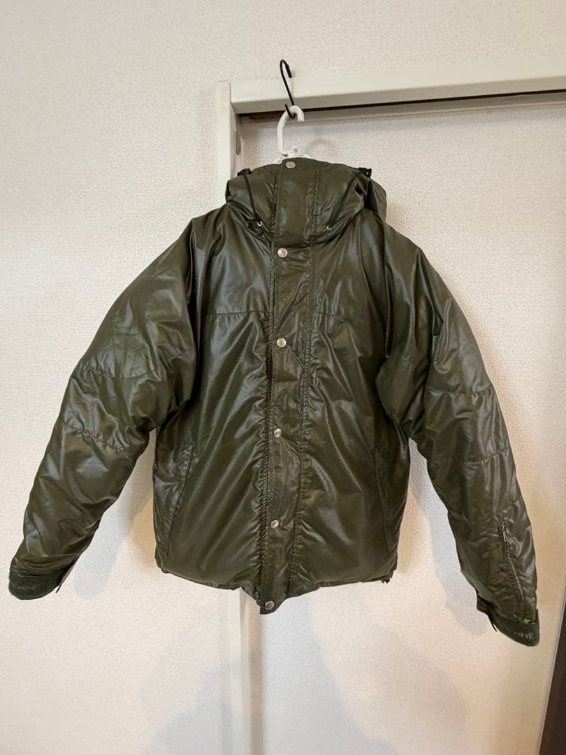 SOPHNET オリーブグリーン フード付きダウンジャケット Ｍ