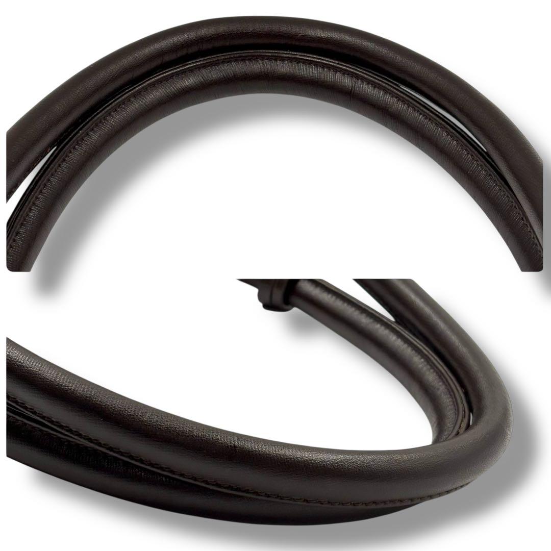 【未使用】 PID PAP103 ビジネスバッグ 2way レザー チョコ A4