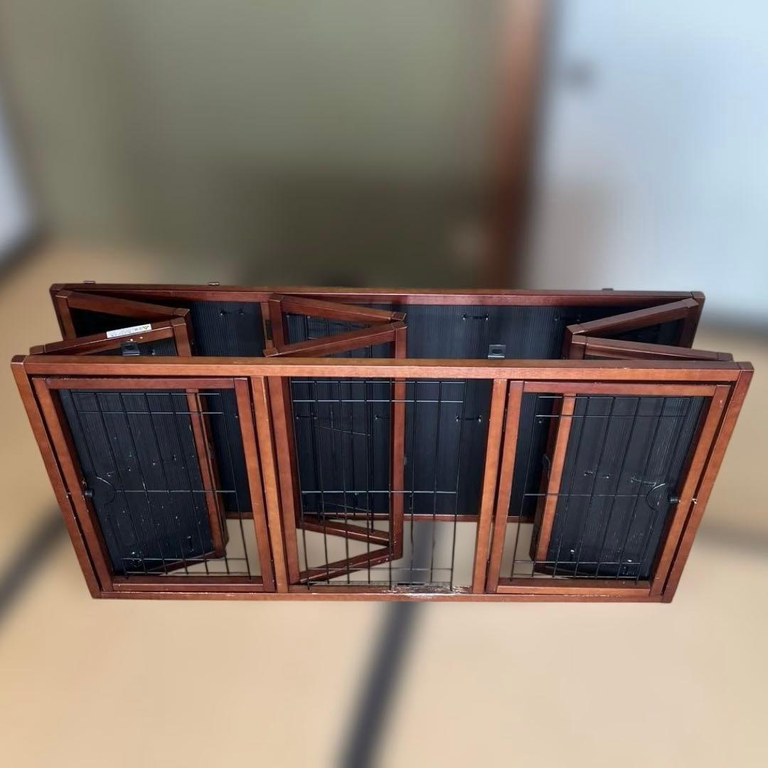 折り畳み木製犬用ケージ 12年程前6万で購入 静岡市取りに来てくれる方限定です