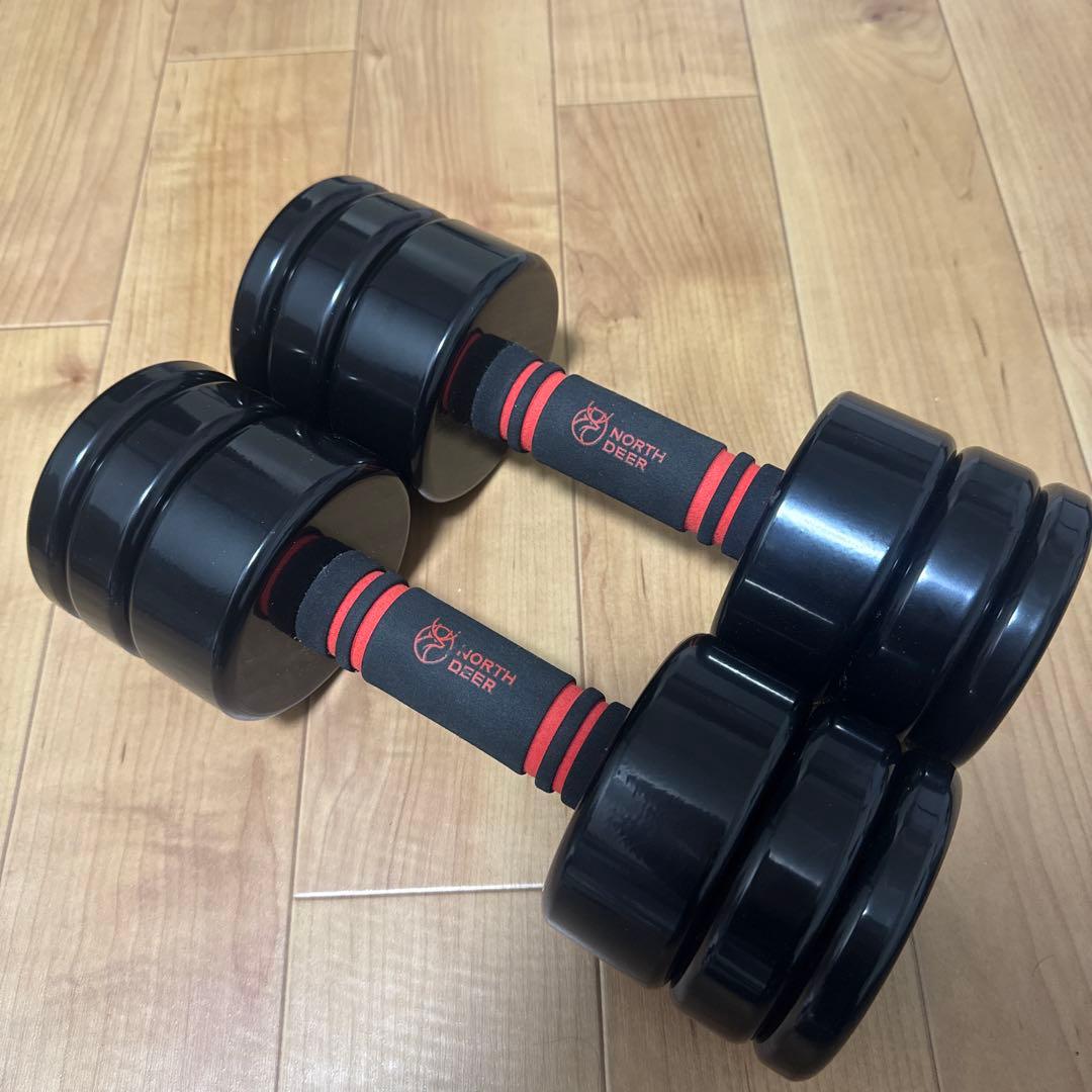 NORTH DEER 可変式ダンベル ブラック