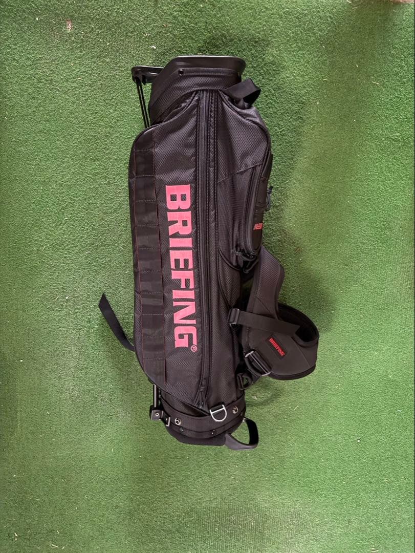 BRIEFING キャディバッグ 黒　ジュニア