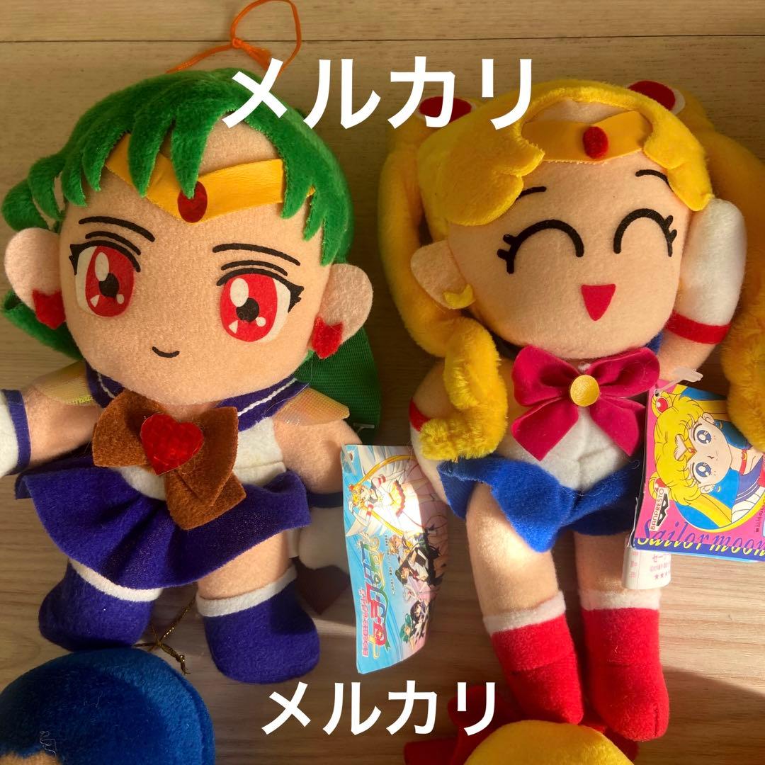 セーラームーン　ぬいぐるみ　平成レトロ当時物　アニメキャラ　非売品　まとめ売り
