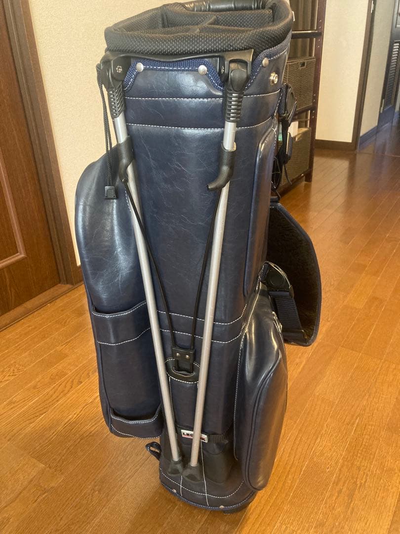 【BELDING】超美品_キャディバッグ(ネイビー)