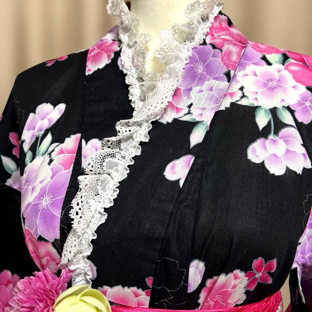 RK⑧ 浴衣ドレス　地雷系　量産型　姫ギャル