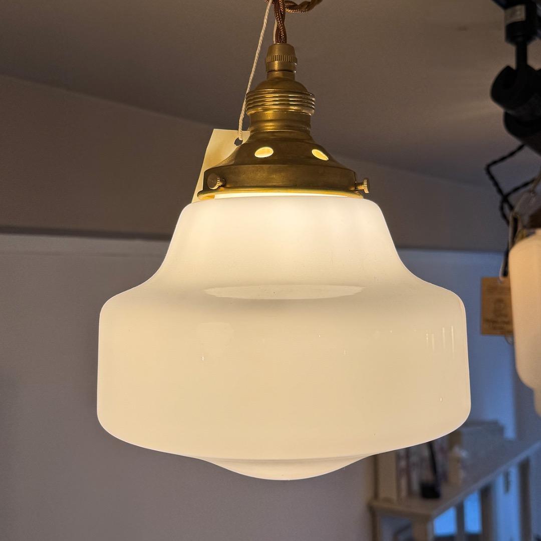 【フランス便】ビンテージ◆スクールハウスランプ◆