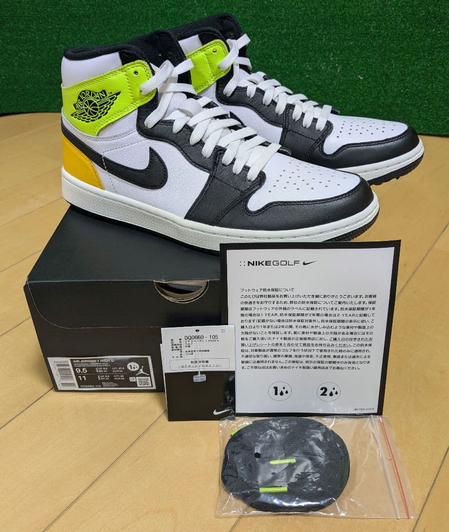 新品　ナイキ　エアジョーダン1 ハイ　ゴルフ　サイズ27.5cm