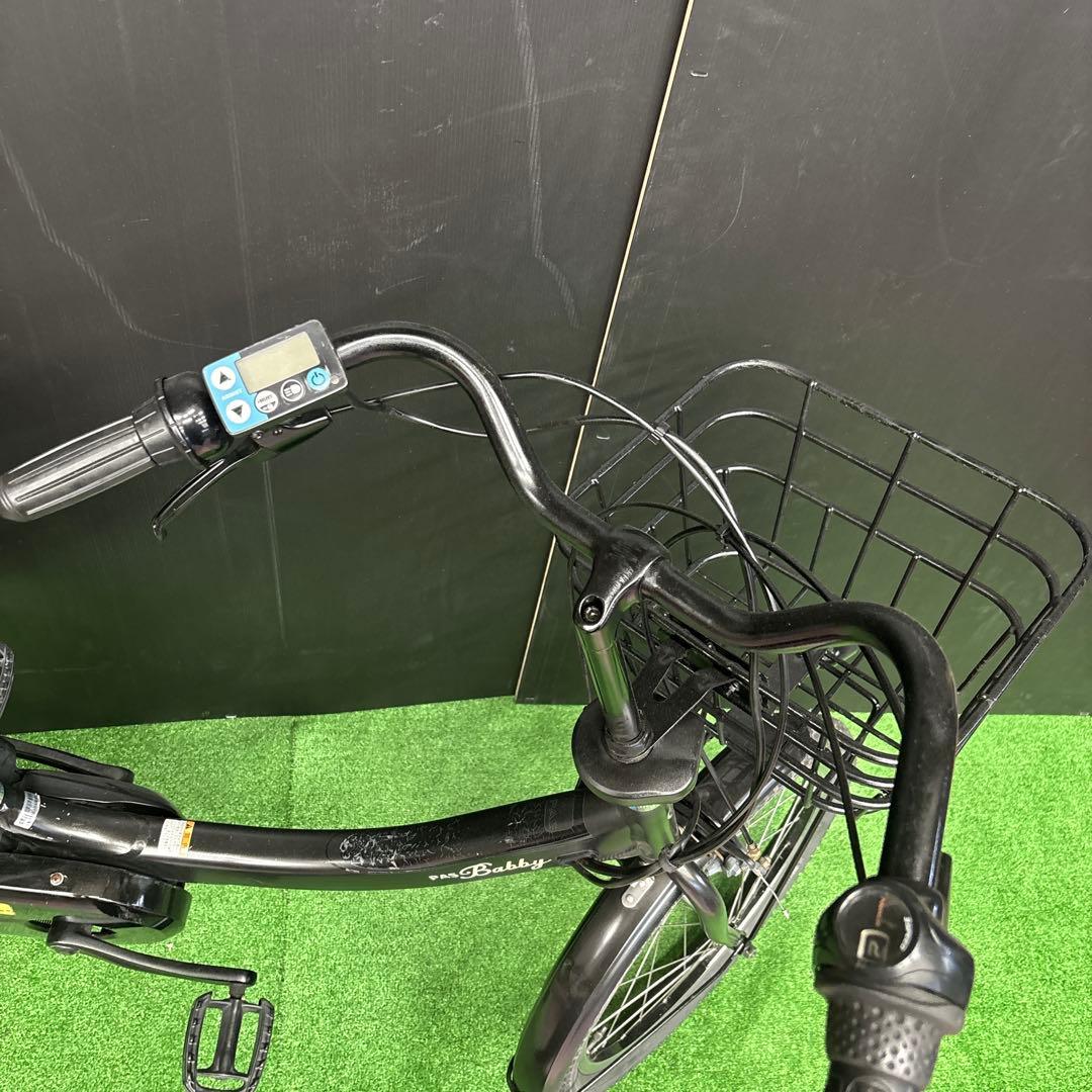 電動自転車 YAMAHA PAS Babby ブラック 3人乗り対応　84