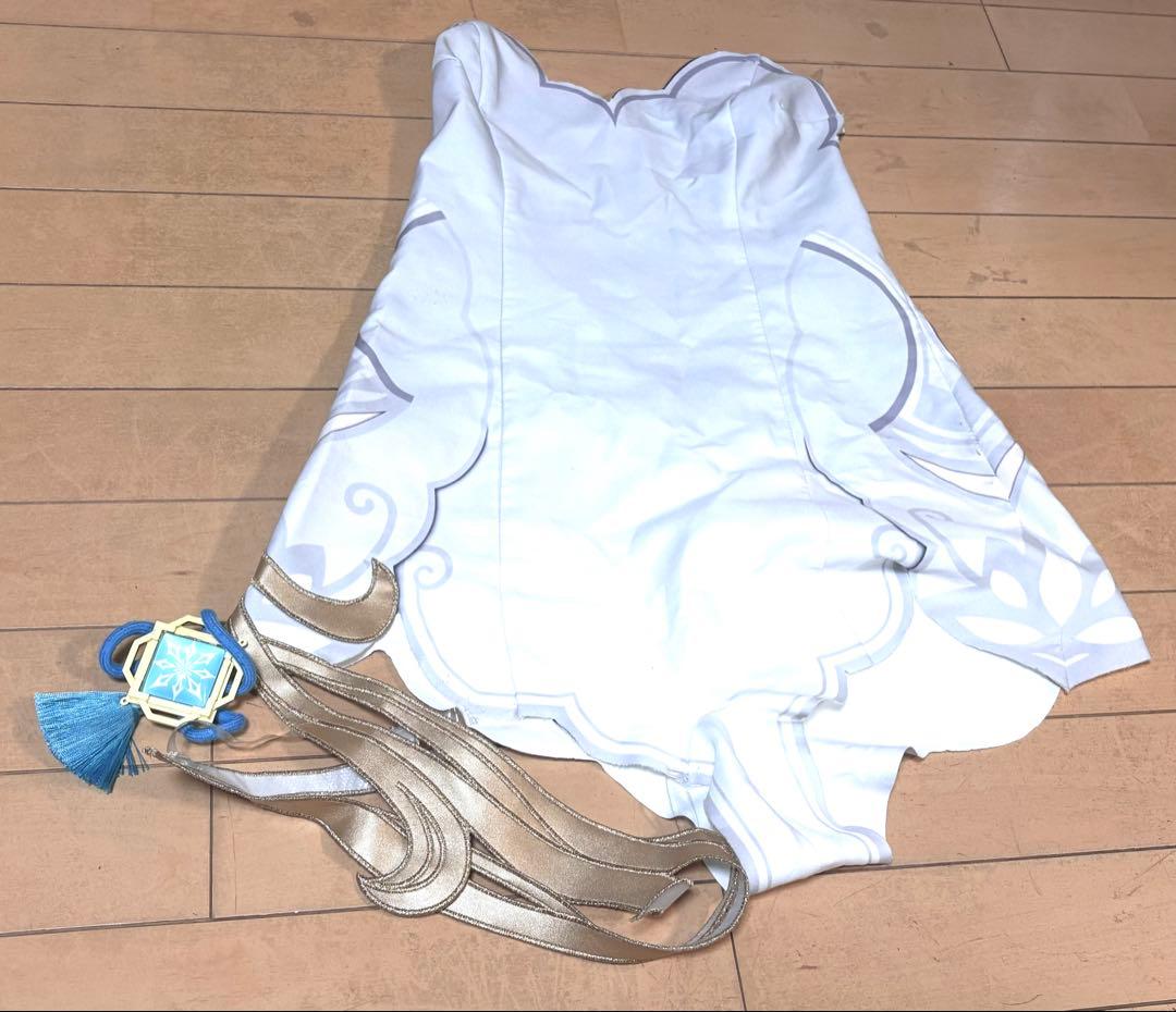 【衣装+ウィッグ】原神 申鶴 海灯祭 冷花幽露 コスプレ衣装 ウィッグ