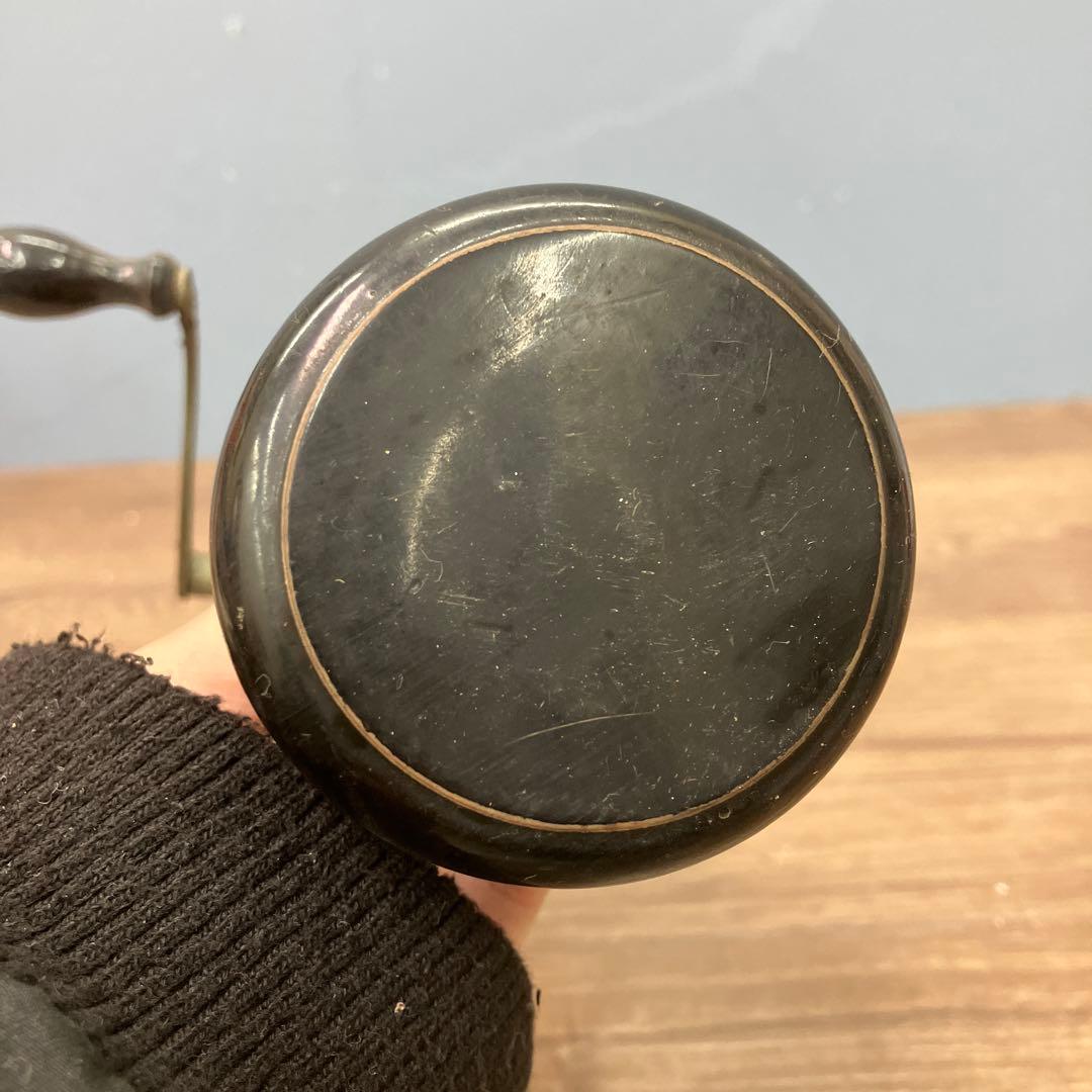 E-壁 希少 当時物 昭和レトロ 手回し式 肩たたき 手回し