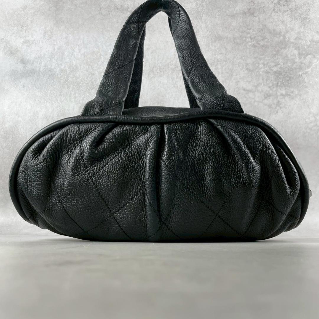 超希少&超美品 CHANEL シャネル マトラッセ ミニボストン シルバー金具