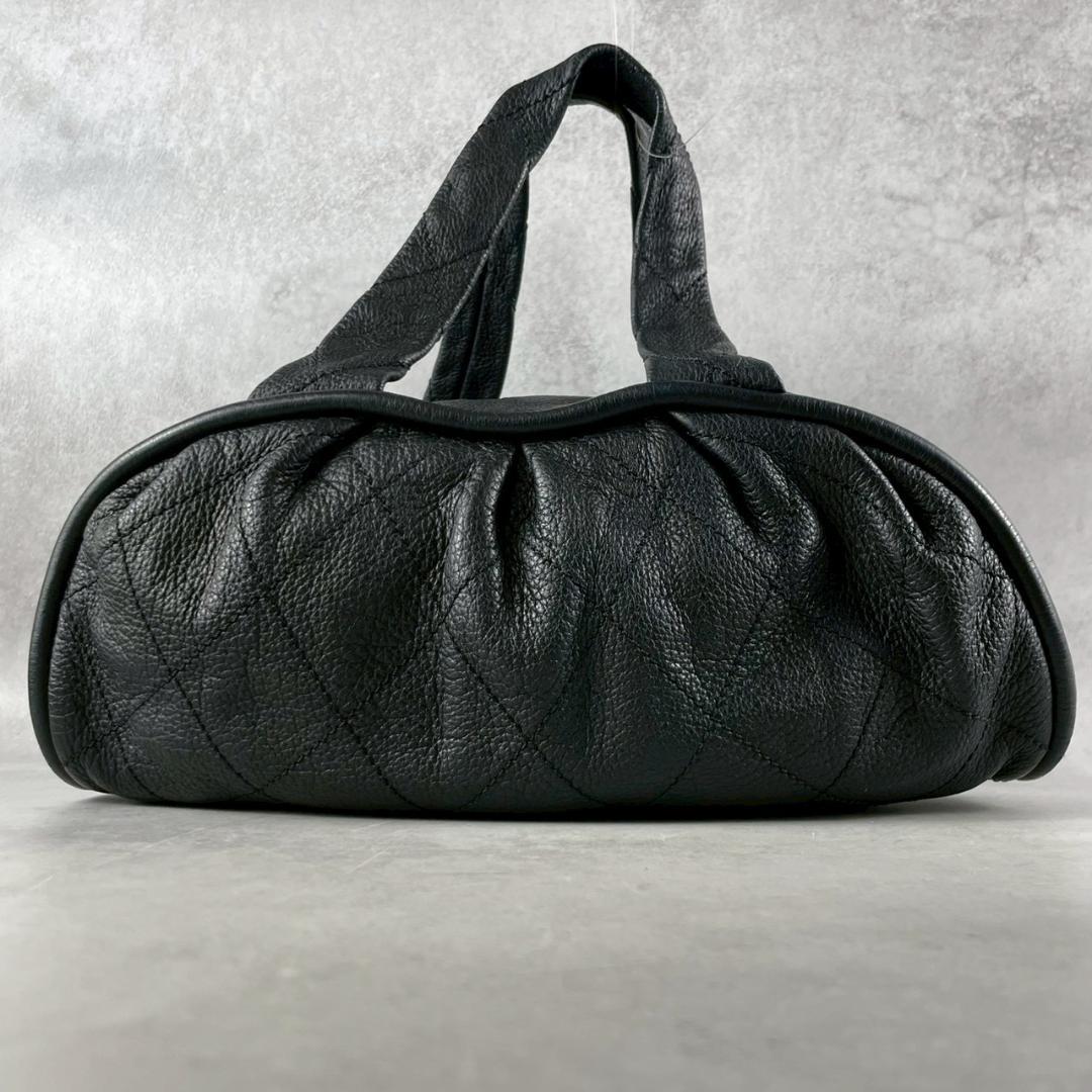 超希少&超美品 CHANEL シャネル マトラッセ ミニボストン シルバー金具