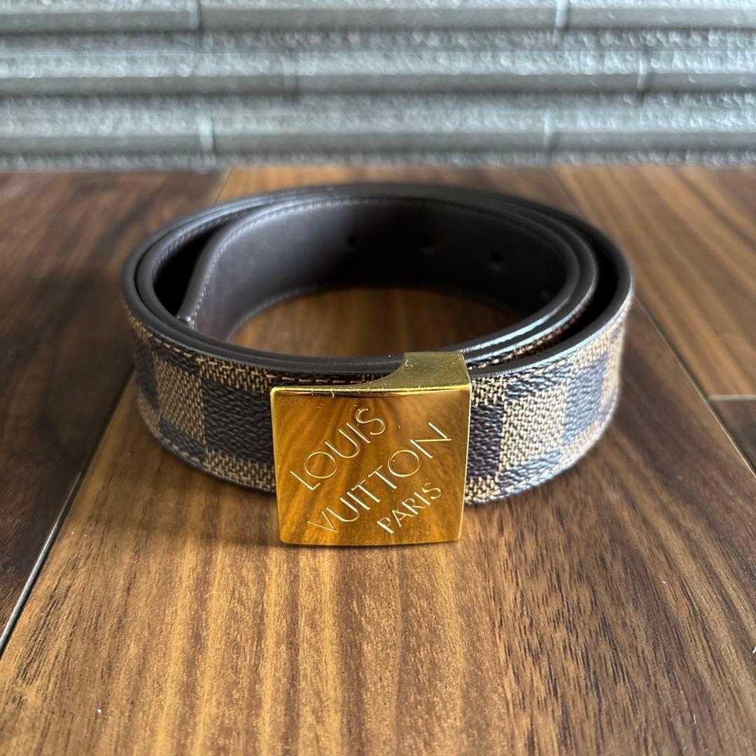 【LOUIS VITTON】ルイヴィトン ダミエ ベルト　85/34