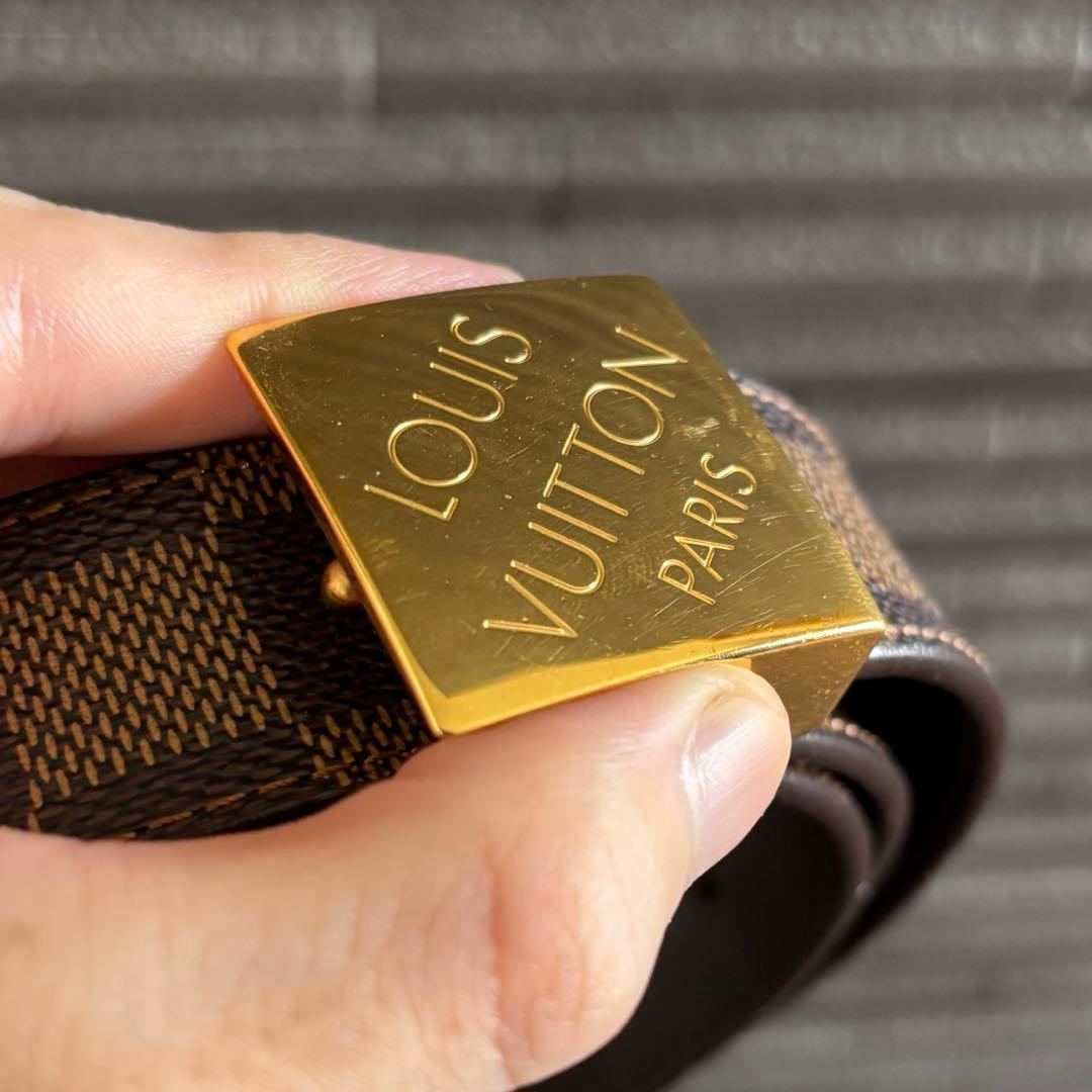 【LOUIS VITTON】ルイヴィトン ダミエ ベルト　85/34