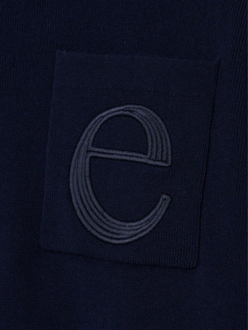 eimyistoire Attached collar カーディガン ネイビー