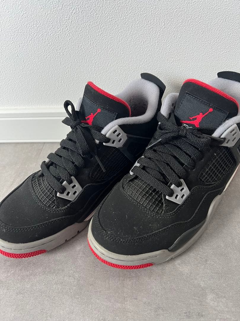 シューズ(女性用) NIKE airjordan4retro bred